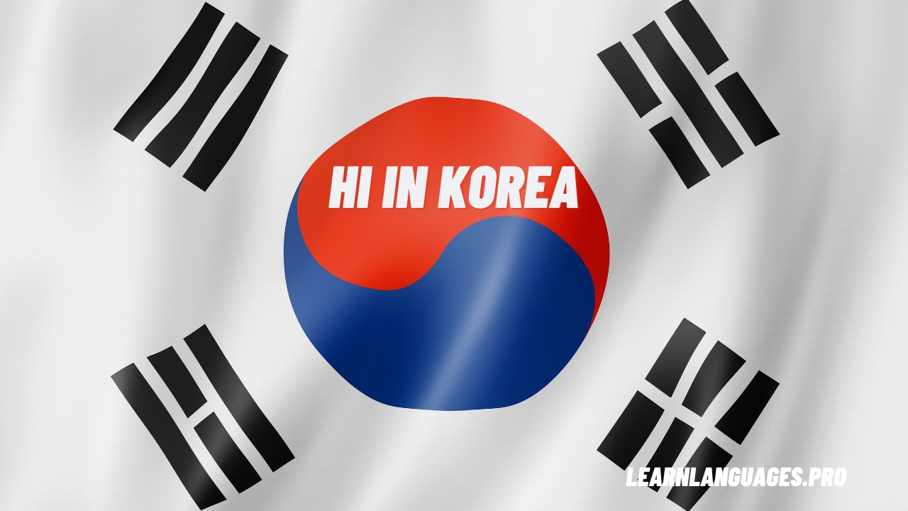 Hi in Korea